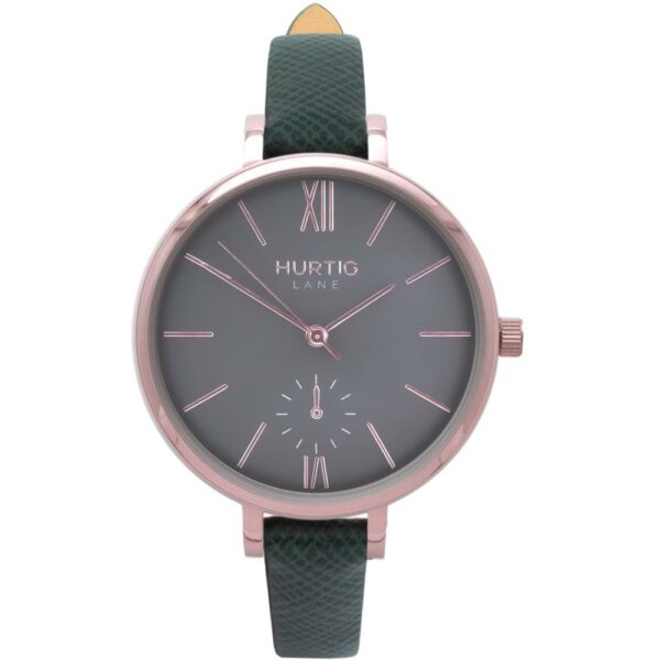 Woman's Amalfi Petite Collection // Rose Gold, Grey & Green