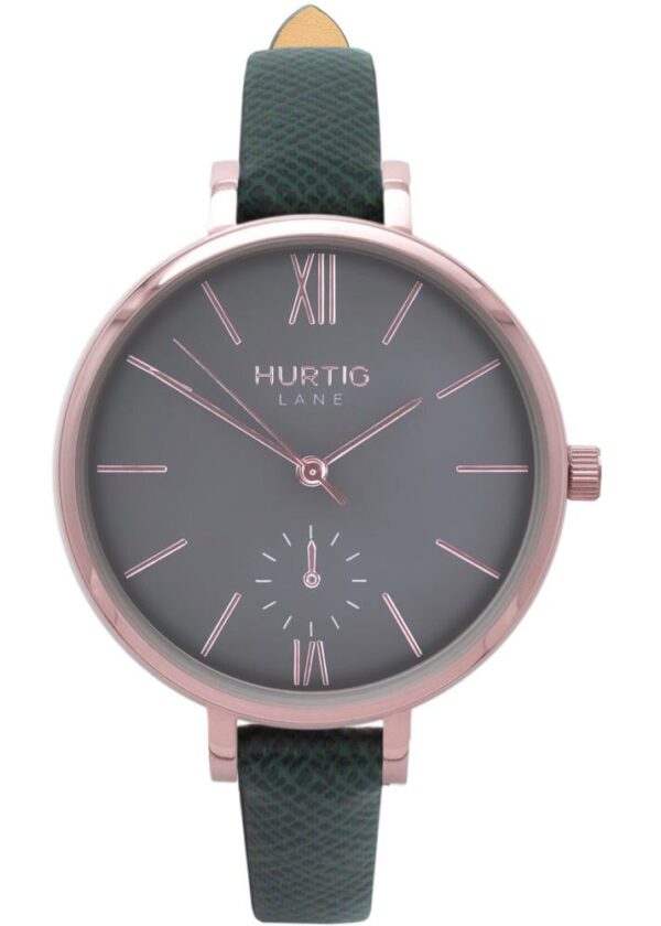 Woman's Amalfi Petite Collection // Rose Gold, Grey & Green