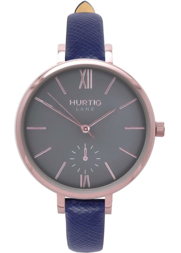 Woman's Amalfi Petite Collection // Rose Gold, Grey & Marine Blue
