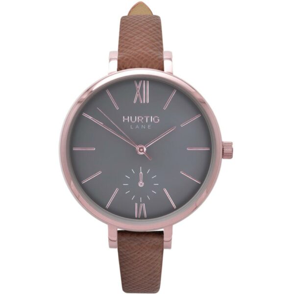 Woman's Amalfi Petite Collection // Rose Gold, Grey & Tan