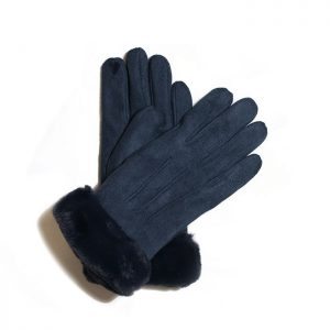 Dark Blue Gloves