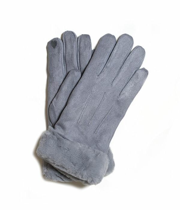 Dark Grey Gloves