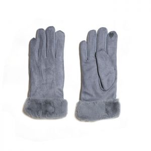 Dark Grey Gloves