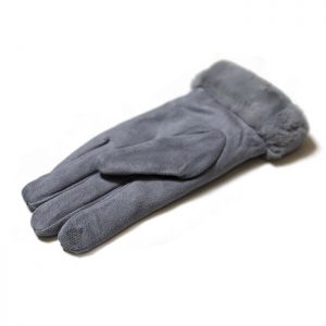 Dark Grey Gloves