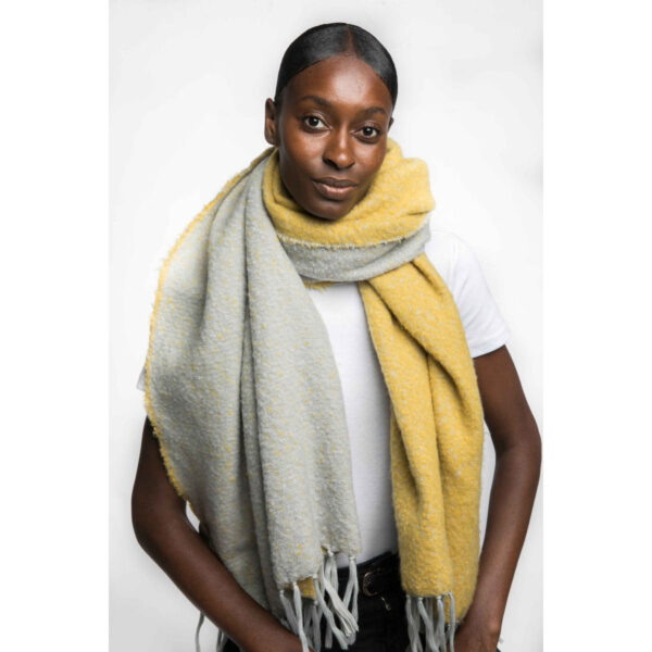 Multi Mustard Scarf