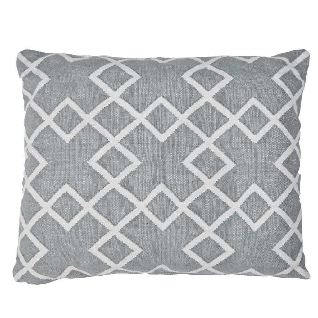 gray floor cushion