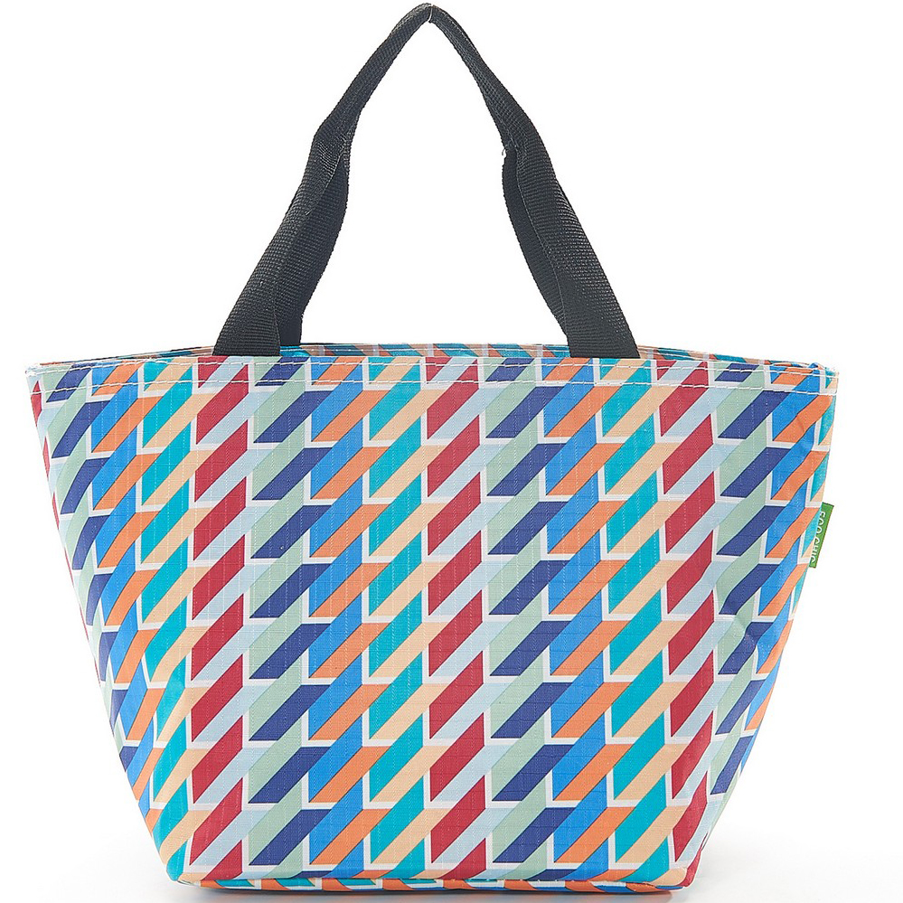geometric lunch bag