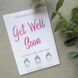 Get Well Soon | Face Mask