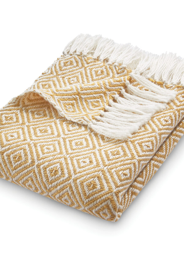 Diamond | Gold Throw