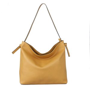 Yellow | Panel Effect Shopper Bag