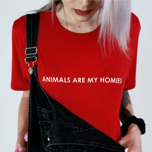 ANIMALS ARE MY HOMIES | UNISEX T-SHIRT