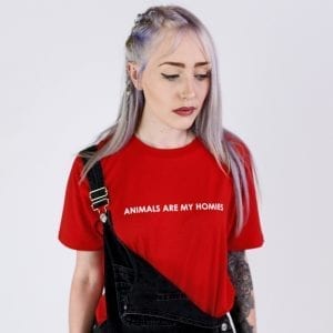 ANIMALS ARE MY HOMIES | UNISEX T-SHIRT