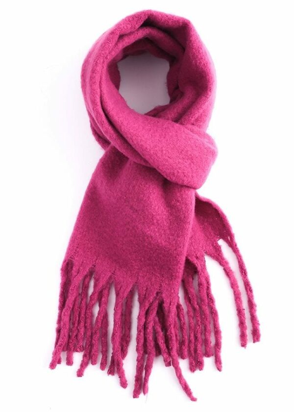Dark Fuchsia Scarf