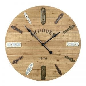 Wooden Vintage Style Clock