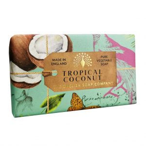 Tropical Coconut Vintage Wrapped Soap