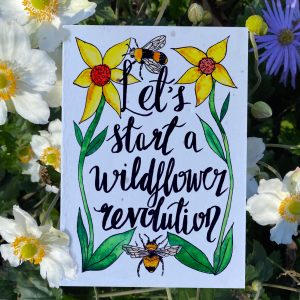Wildflower Revolution Plantable Card
