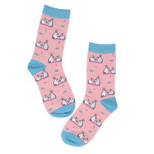 Baby Pink Rabbit Socks