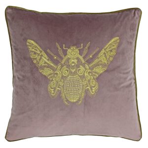 Dusky Blush Cerena Bee Cushion