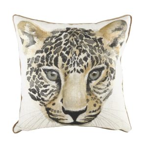 Safari Leopard Cushion