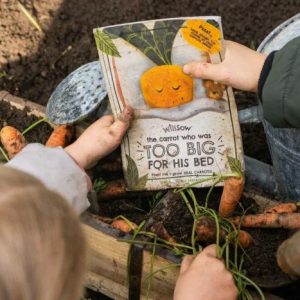 The Carrot Who Was Too Big For His Bed Plantable Book