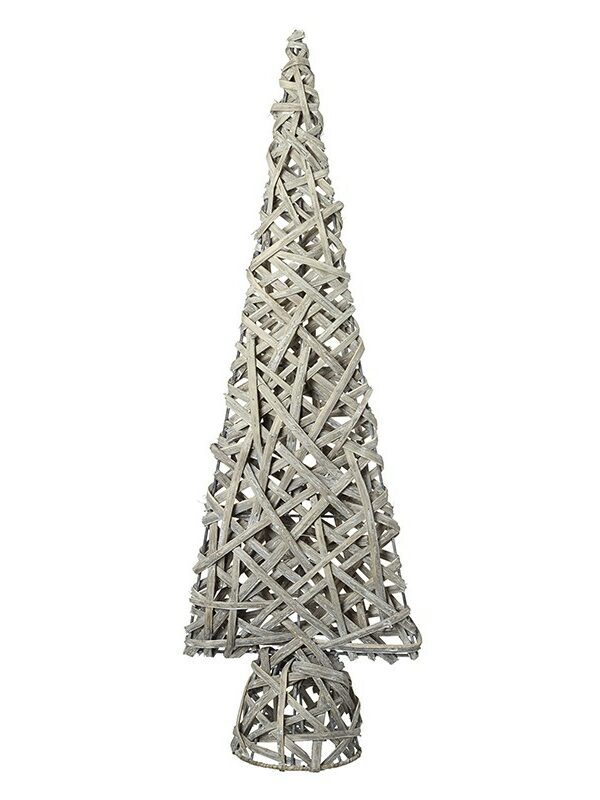 Cream Basket Cone Tree