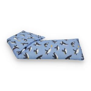 Swimming Penguins Lavender Wheat Bag