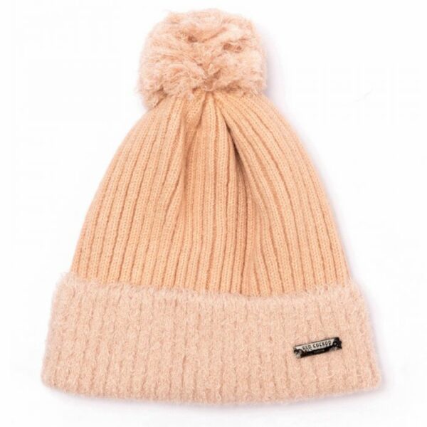 Pink Pompom Hat