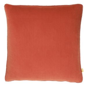 Cosmos Brick Velvet Cushion