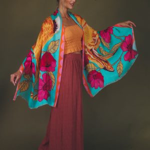 Modal & Cotton Hare Print Scarf