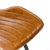 Ascoli Vegan Leather Tan Dining Chair