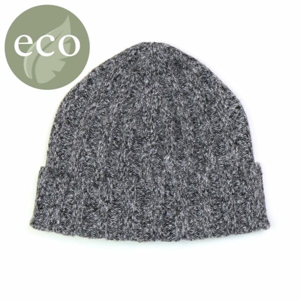 Grey Mens Beanie Hat