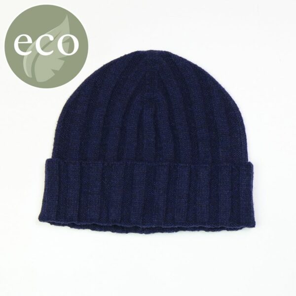 Midnight Blue Mens Beanie Hat