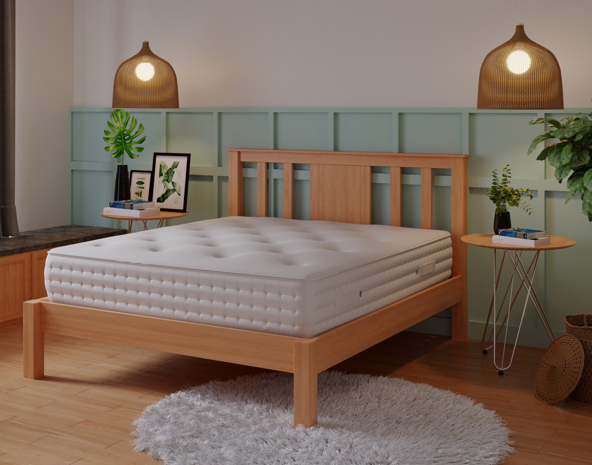Double Vegan 1000 Sprung Mattress Vegan Haven