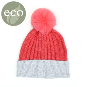Coral Two Tone Hat