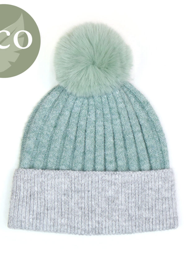 Teal Two Tone Hat
