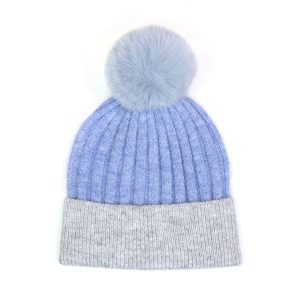 Blue Two Tone Hat