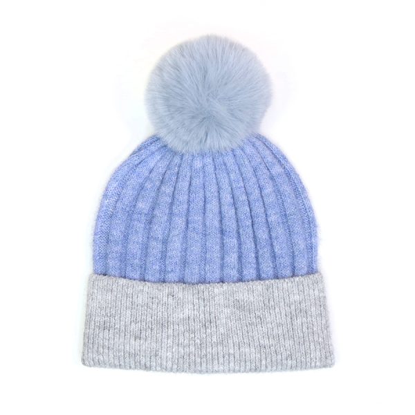 Blue Two Tone Hat