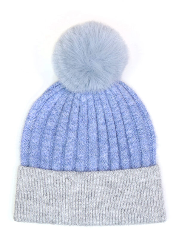 Blue Two Tone Hat