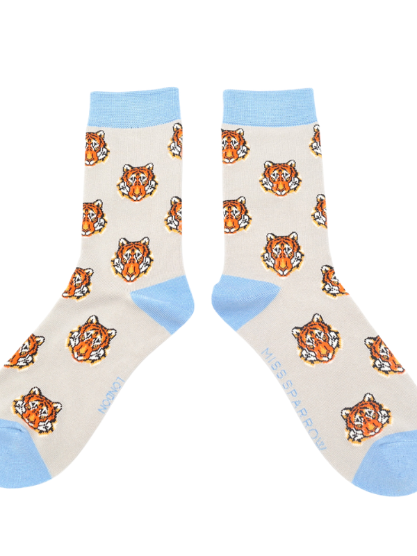 Silver Tiger Socks