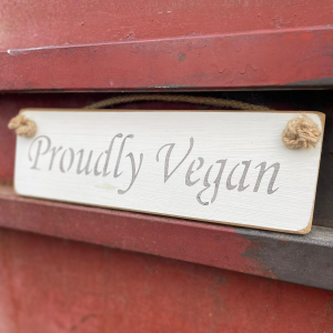 Proudly Vegan - Vegan Plaque