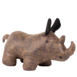 Rhino Faux Leather Door Stop