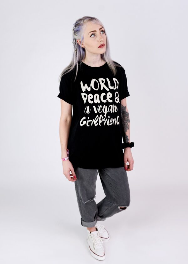 VEGAN GIRLFRIEND | CROPPED T-SHIRT
