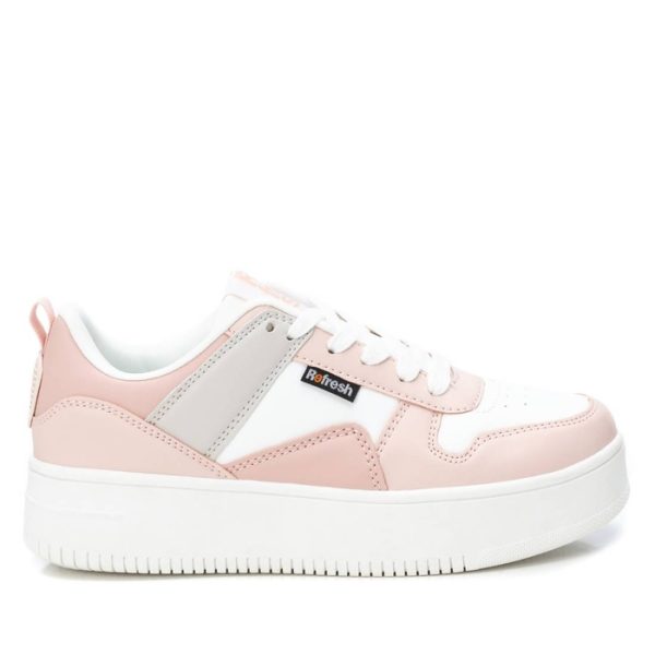 Nude Lace-up Trainer