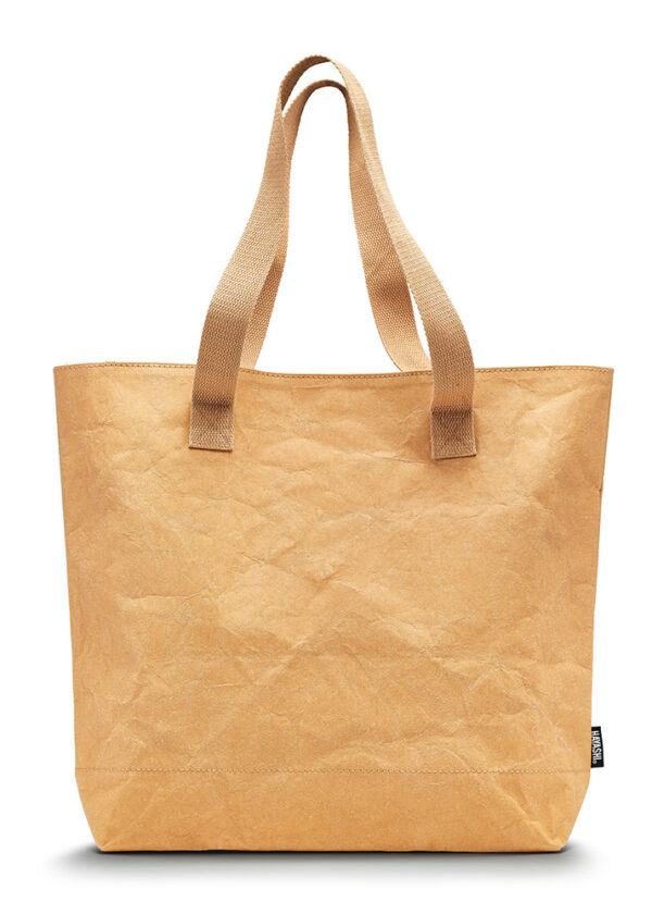 Tan Large Tote Bag