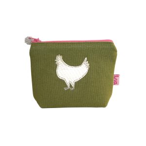 Olive Gold Chicken Mini Purse