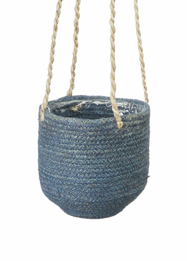Blue Melange Hanging Belle Pot