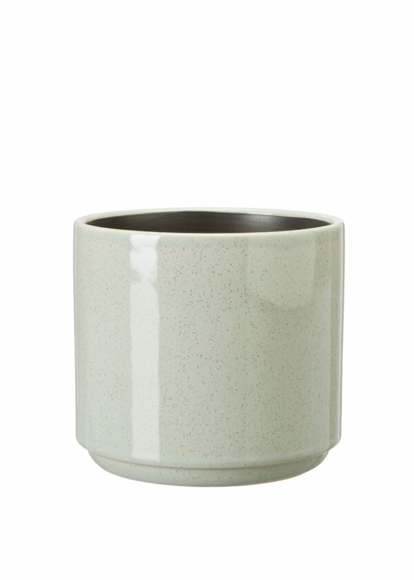Light Green Large Smooth Lydia Pot