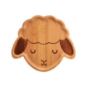 Baa Baa Lamb Bamboo Plate