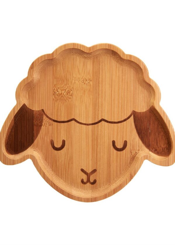 Baa Baa Lamb Bamboo Plate