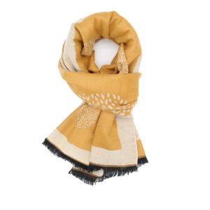 Terry Tree Yellow Scarf